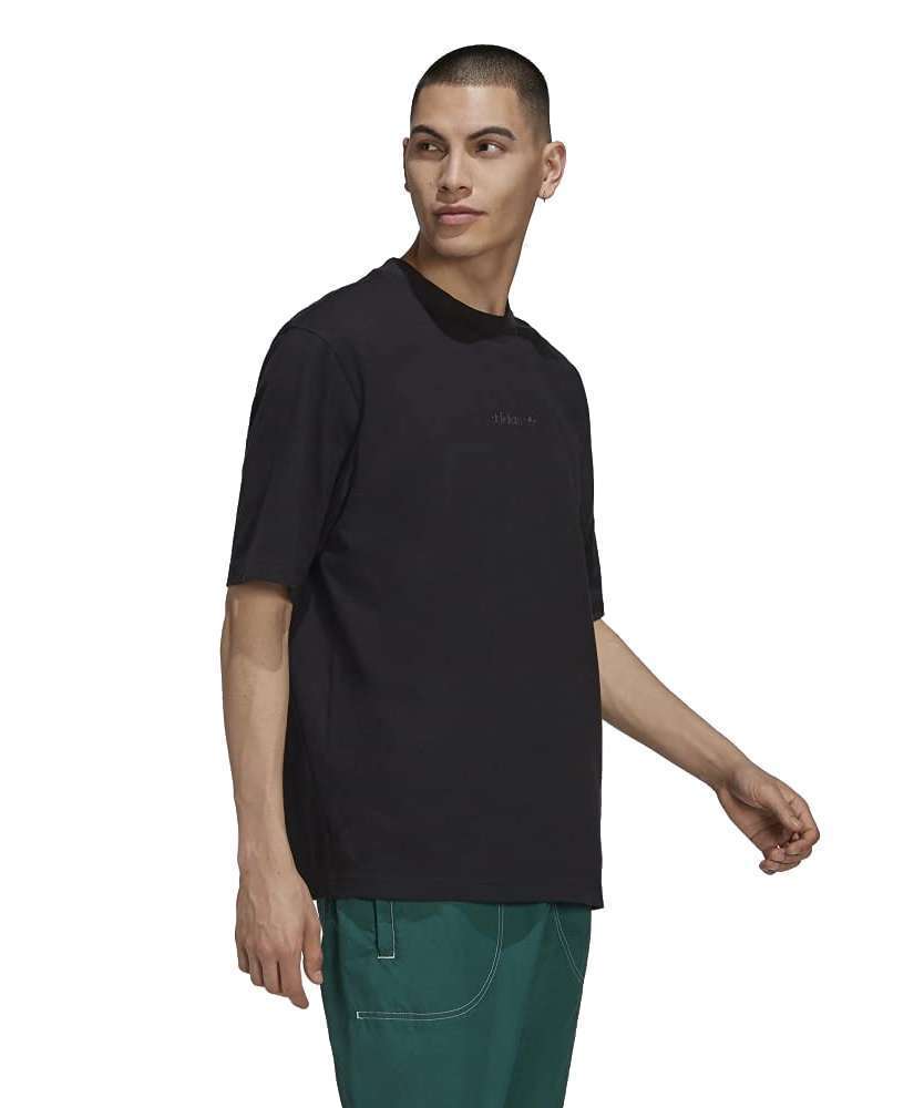 adidas Men's Easter Pack 2.0 Rib Detail Short Sleeve Tee , HB8044, Black