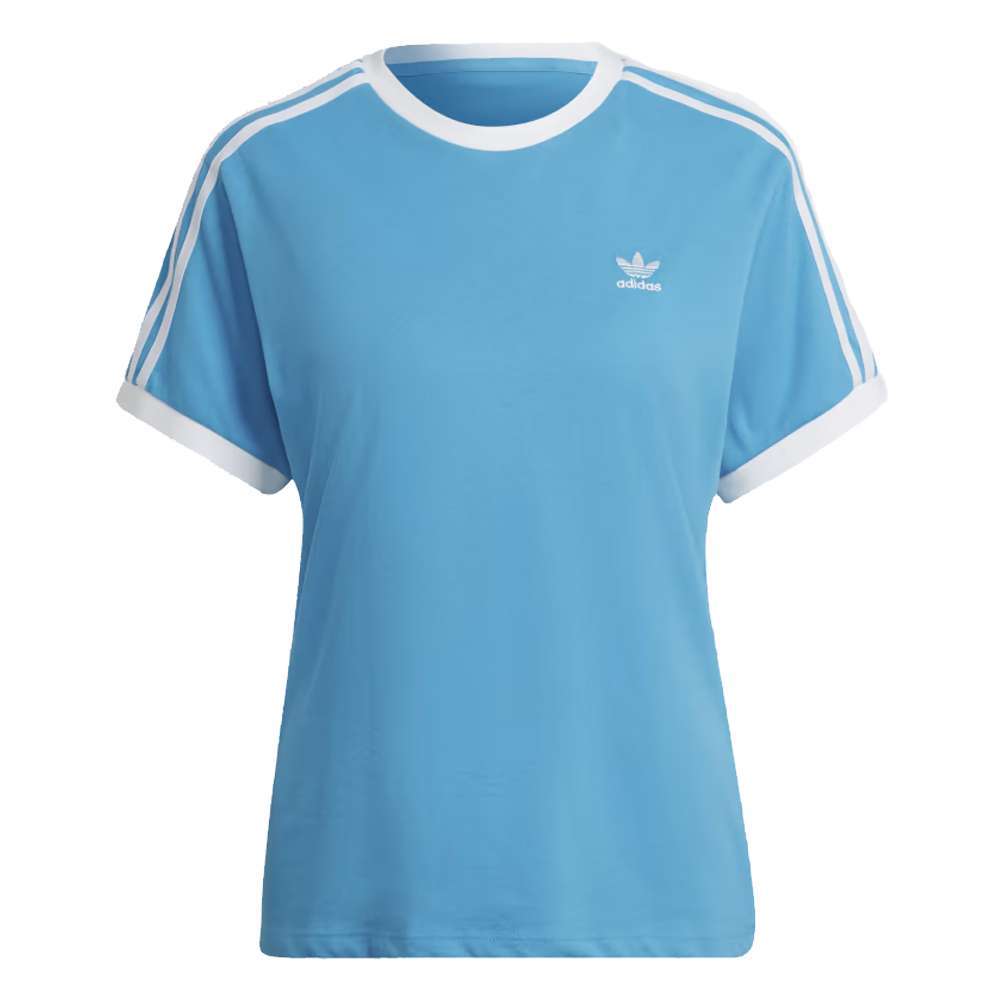 Image of a woman wearing adidas Originals 3-Stripes Tee