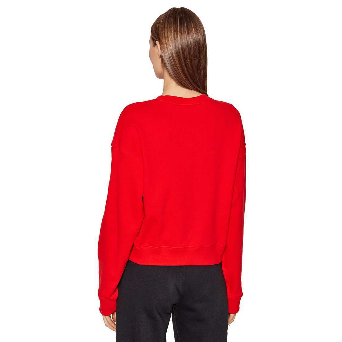 adidas Originals Women's ADICOLOR CLASSICS SWEATSHIRT , HC2603, Vivid Red