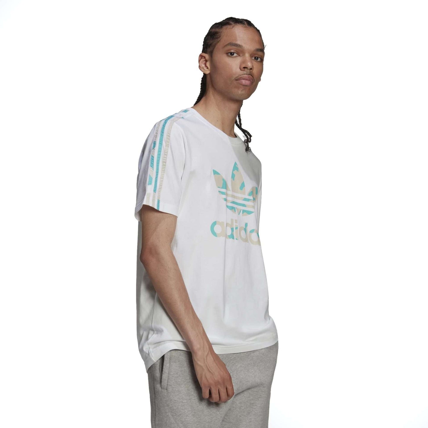 adidas Originals Camo Infill Tee White 2 MD (HF4892)