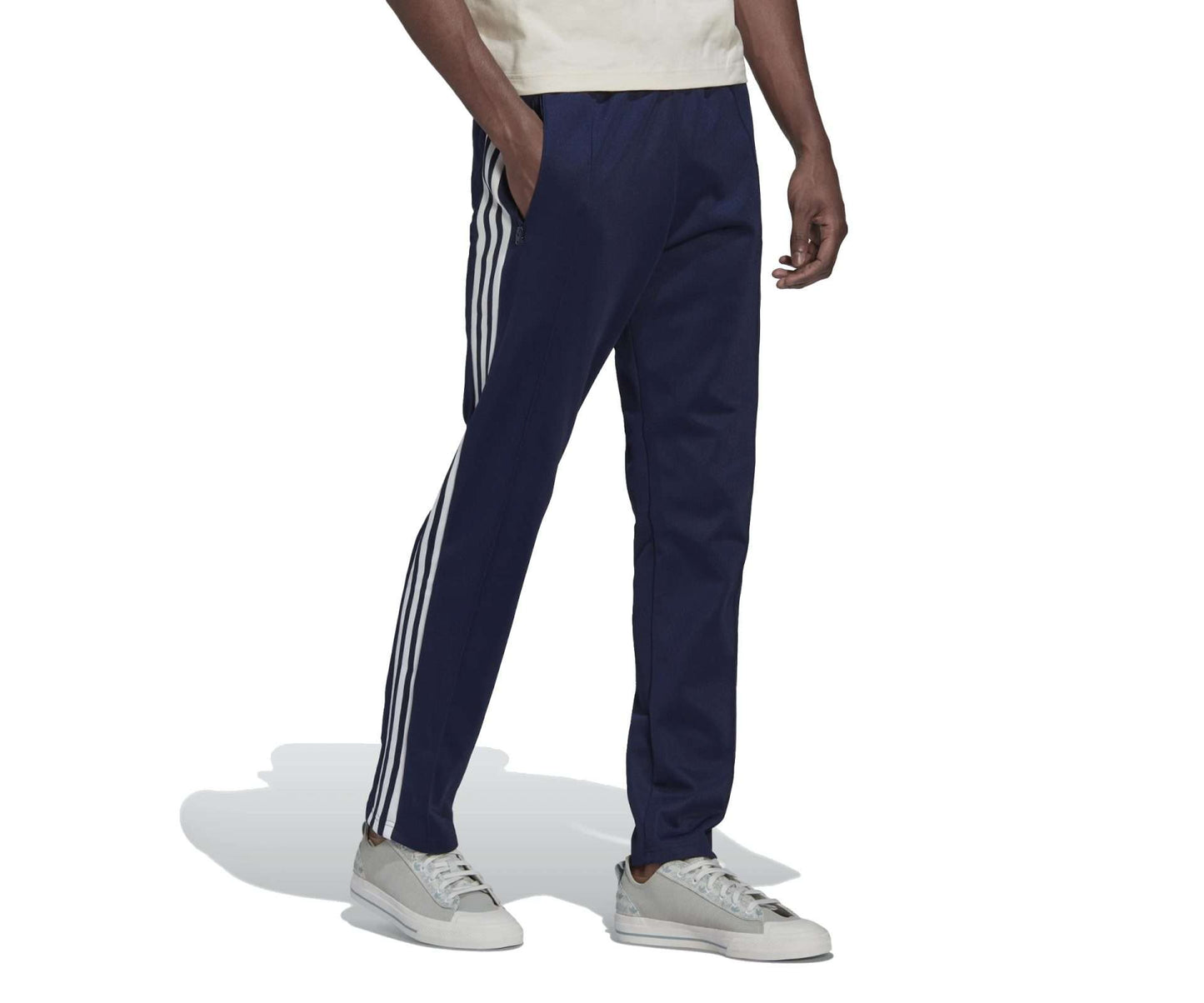 adidas MEN'S ORIGINALS ADICOLOR CLASSICS BECKENBAUER PRIMEBLUE TRACKSUIT BOTTOMS , HK7372, Night Indigo
