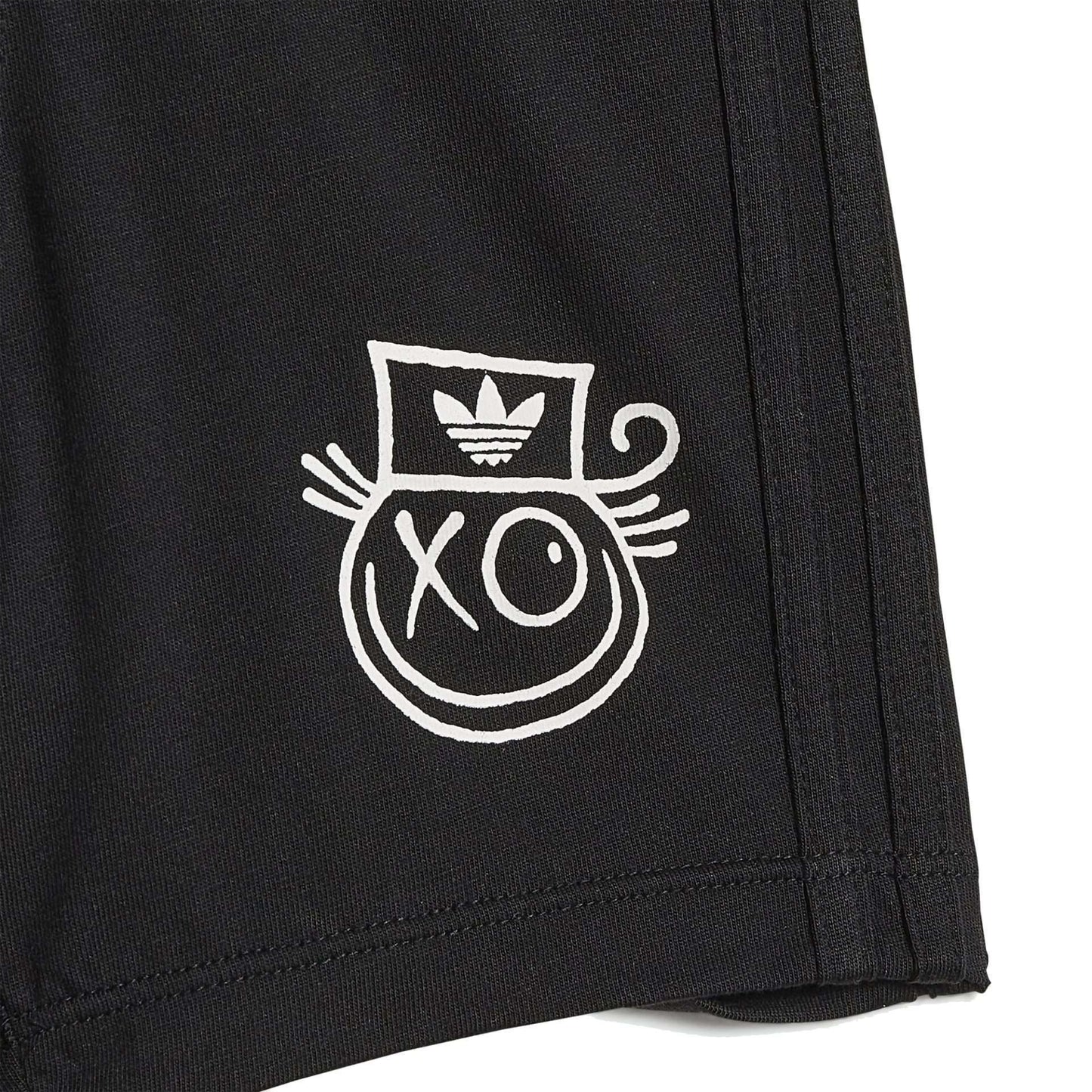 adidas Originals GRAPHIC COLLAB SHORTS AND TEE SET , HK9769, Non Dyed / Black