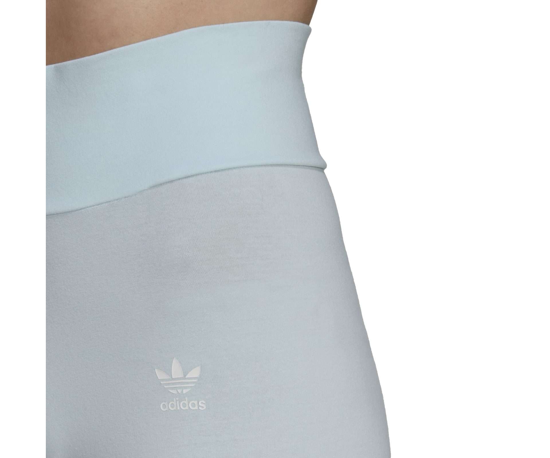 adidas WOMEN'S ORIGINALS ADICOLOR ESSENTIALS TIGHTS, HM1819, ALMOST BLOUE