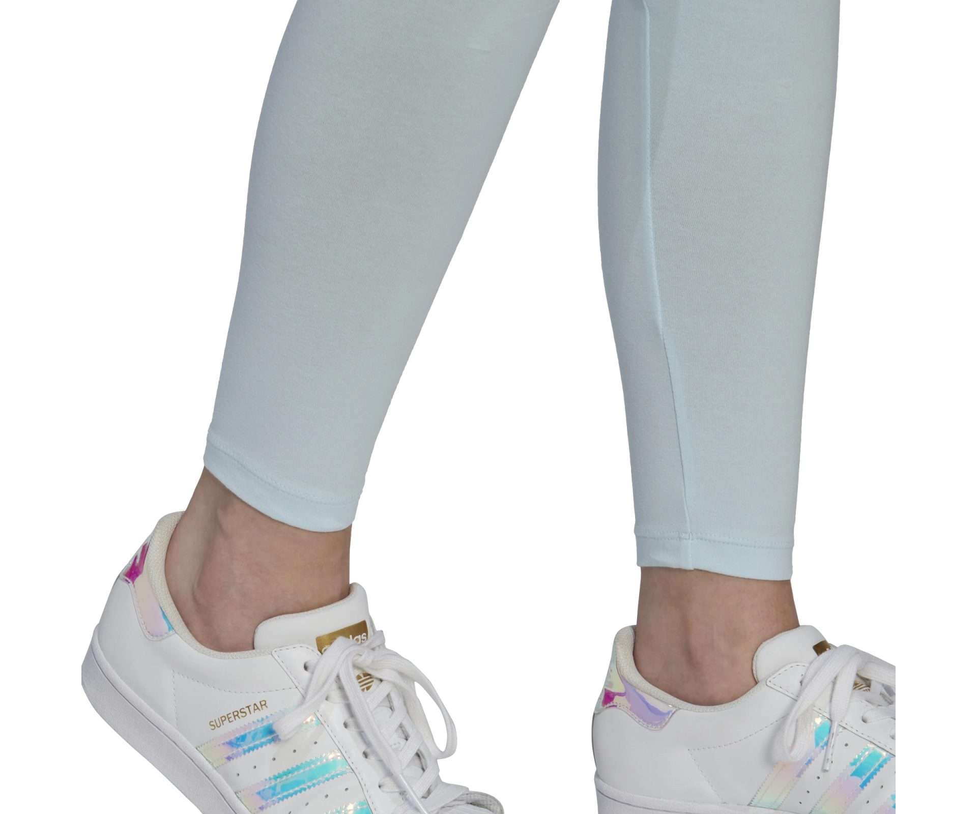 adidas WOMEN'S ORIGINALS ADICOLOR ESSENTIALS TIGHTS, HM1819, ALMOST BLOUE