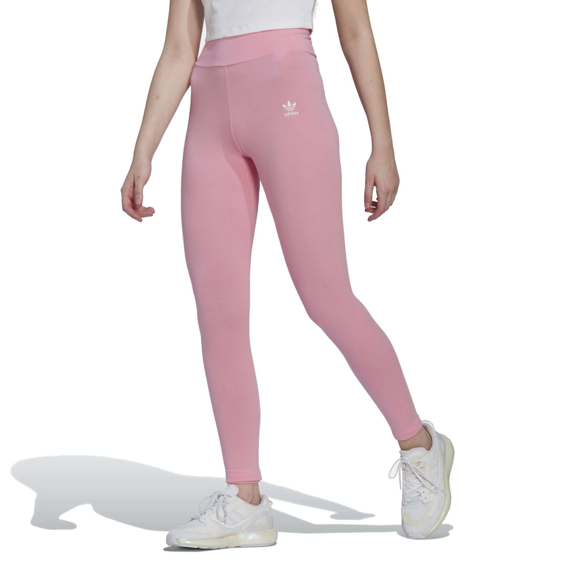 adidas WOMEN'S ORIGINALS ADICOLOR ESSENTIALS TIGHTS, HM1819, ALMOST BLOUE