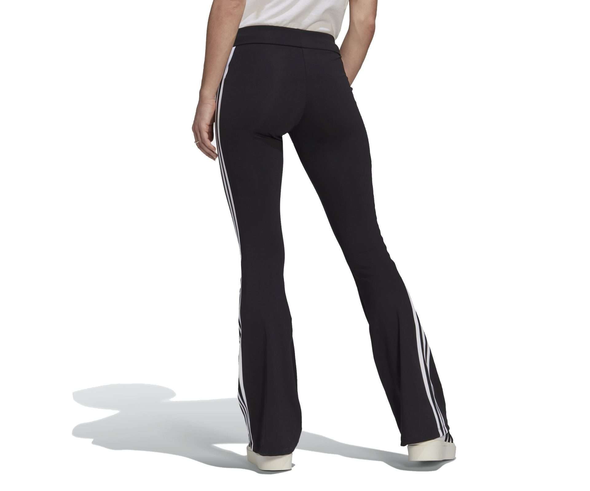 adidas WOMEN'S ORIGINALS ADICOLOR CLASSICS FLARED LEGGINGS , HM2139, Black