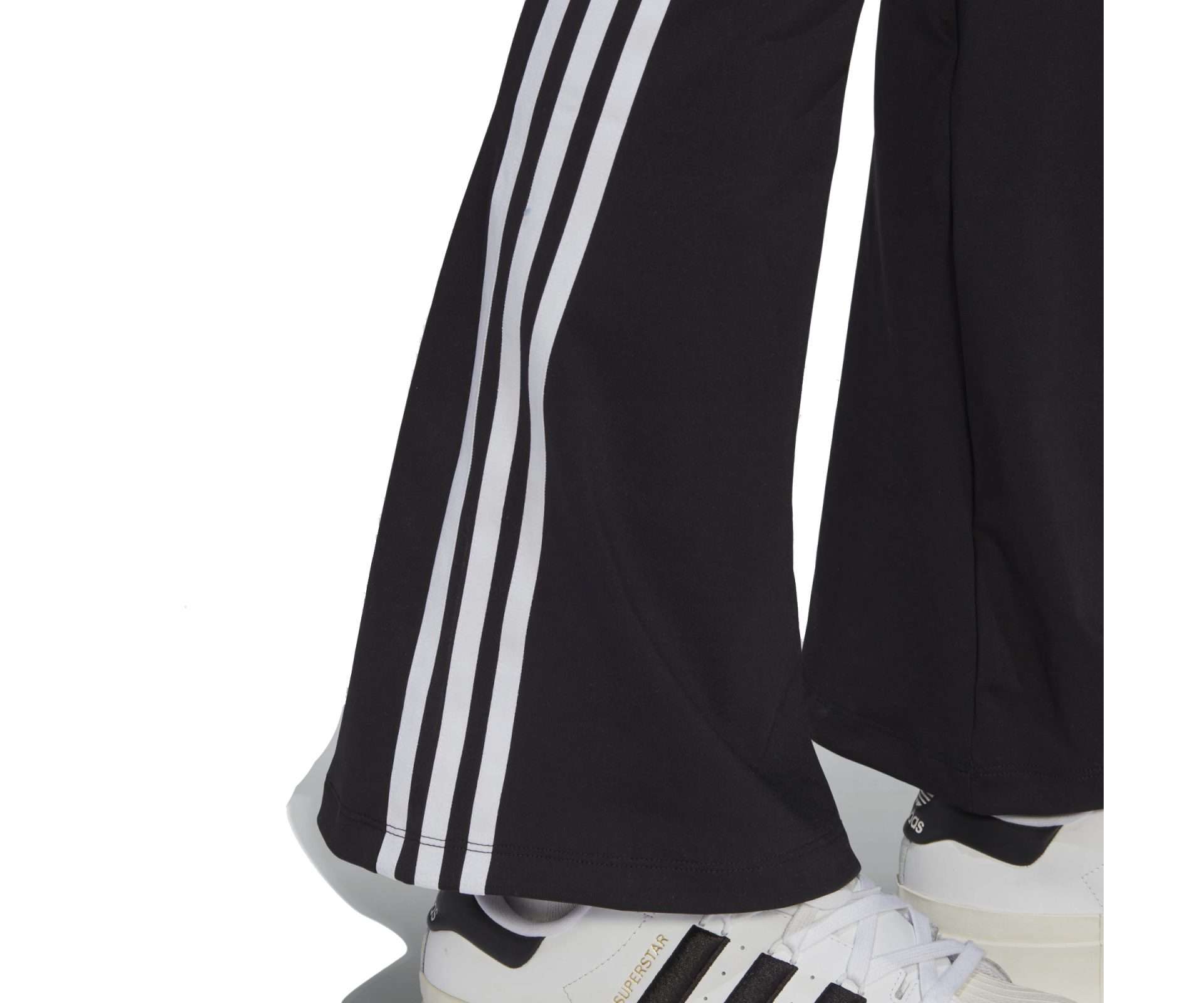 adidas WOMEN'S ORIGINALS ADICOLOR CLASSICS FLARED LEGGINGS , HM2139, Black