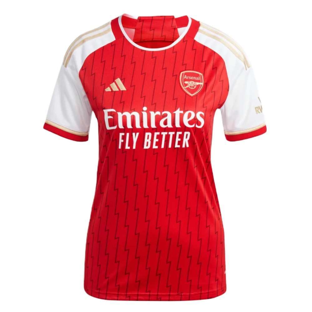 adidas Women's Arsenal 23/24 Home Jersey #HZ2086
