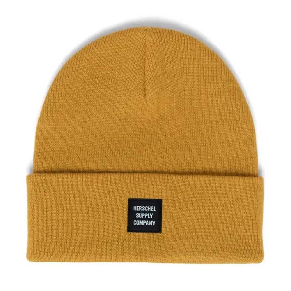 Herschel Abbott beanie with a ribbed knit design, snug fit, and minimalist style for everyday cold-weather use.