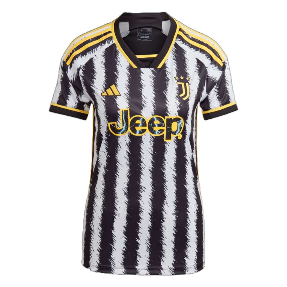 adidas Women's JUVENTUS 23/24 HOME JERSEY - Black/White