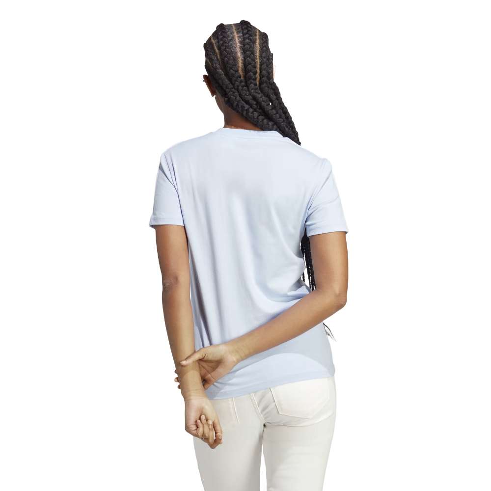 adidas Women's Essentials Slim 3-Stripes Tee
