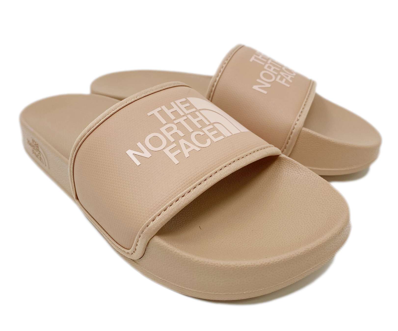 The North Face Women's Base Camp Slide III NF0A4T2SZ1P Cafe Creme/Evening Sand Pink