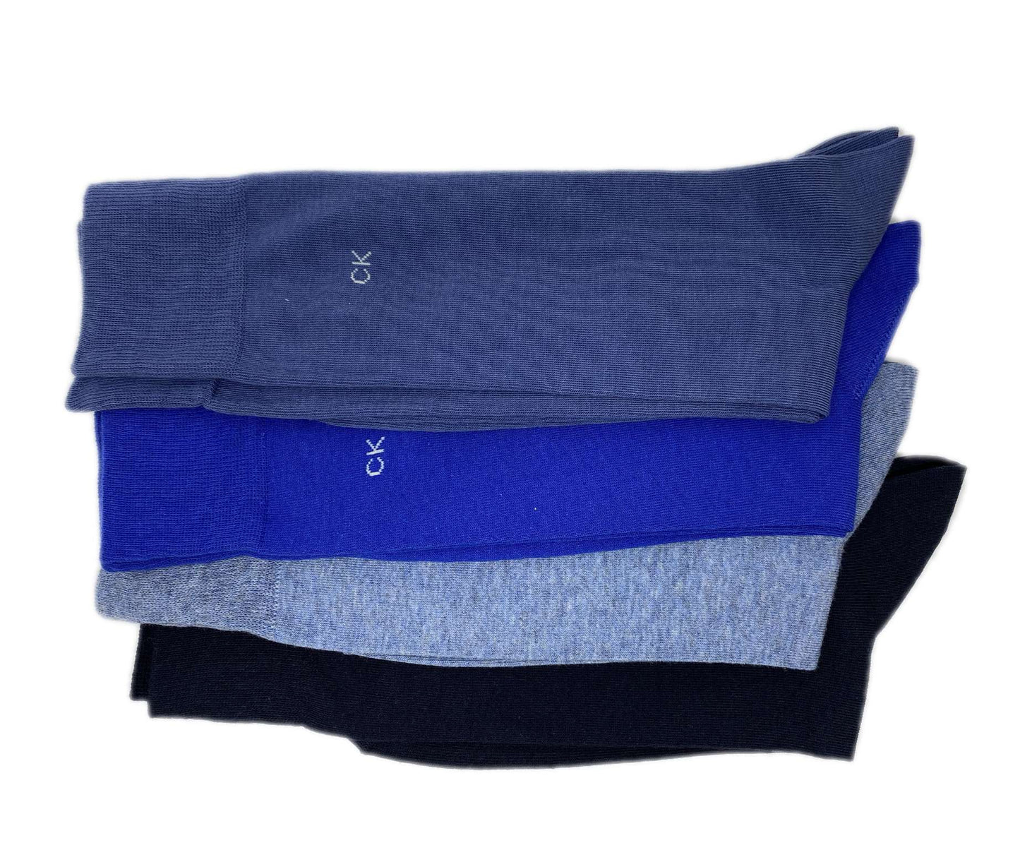 Calvin Klein Men's Combed Cotton Blend Dress Socks 4 pack ACP191-NM7
