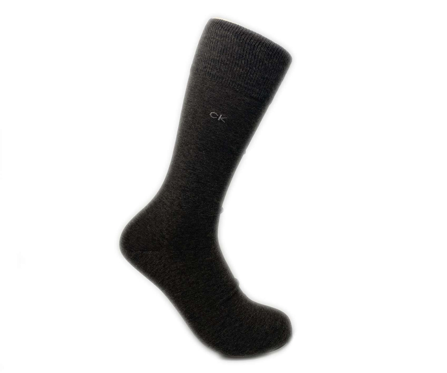 Calvin Klein Men's Combed Cotton Blend Dress Socks 4 pack ACU196-G29 Dark Brown