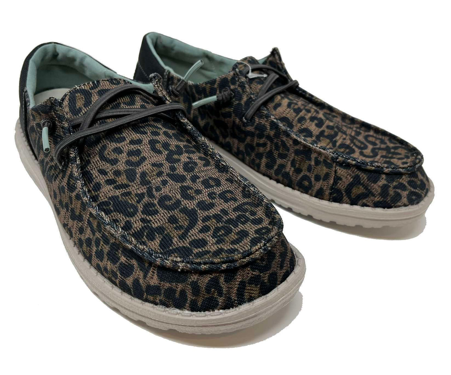 Hey Dude Women's Wendy Sox Leopard 121921569 Leo Brown