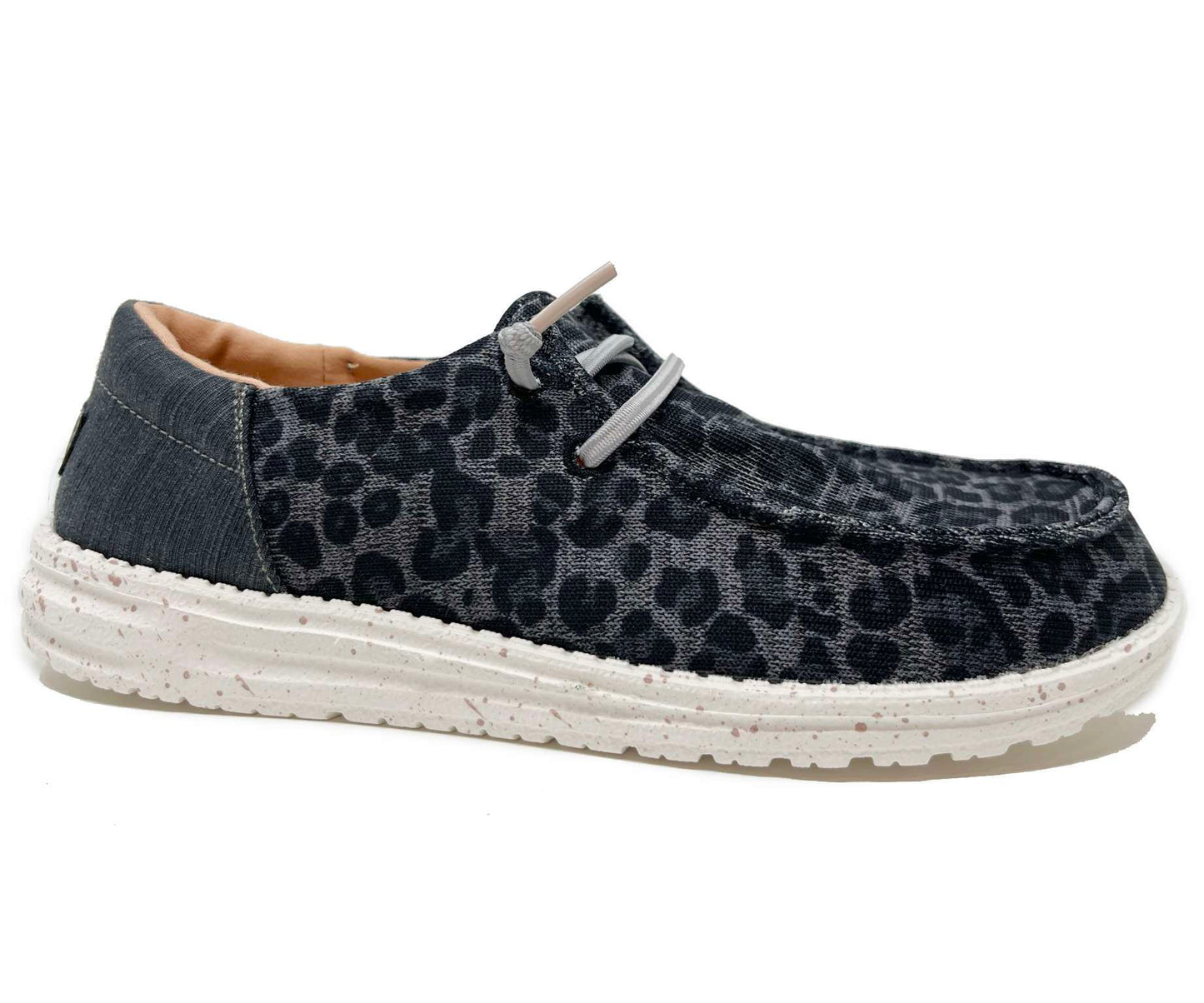 Hey Dude Women's Wendy Sox Leopard 121929003 Leo Grey