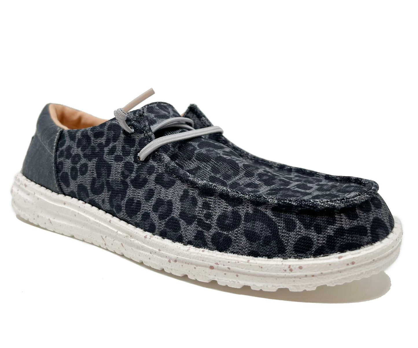 Hey Dude Women's Wendy Sox Leopard 121929003 Leo Grey
