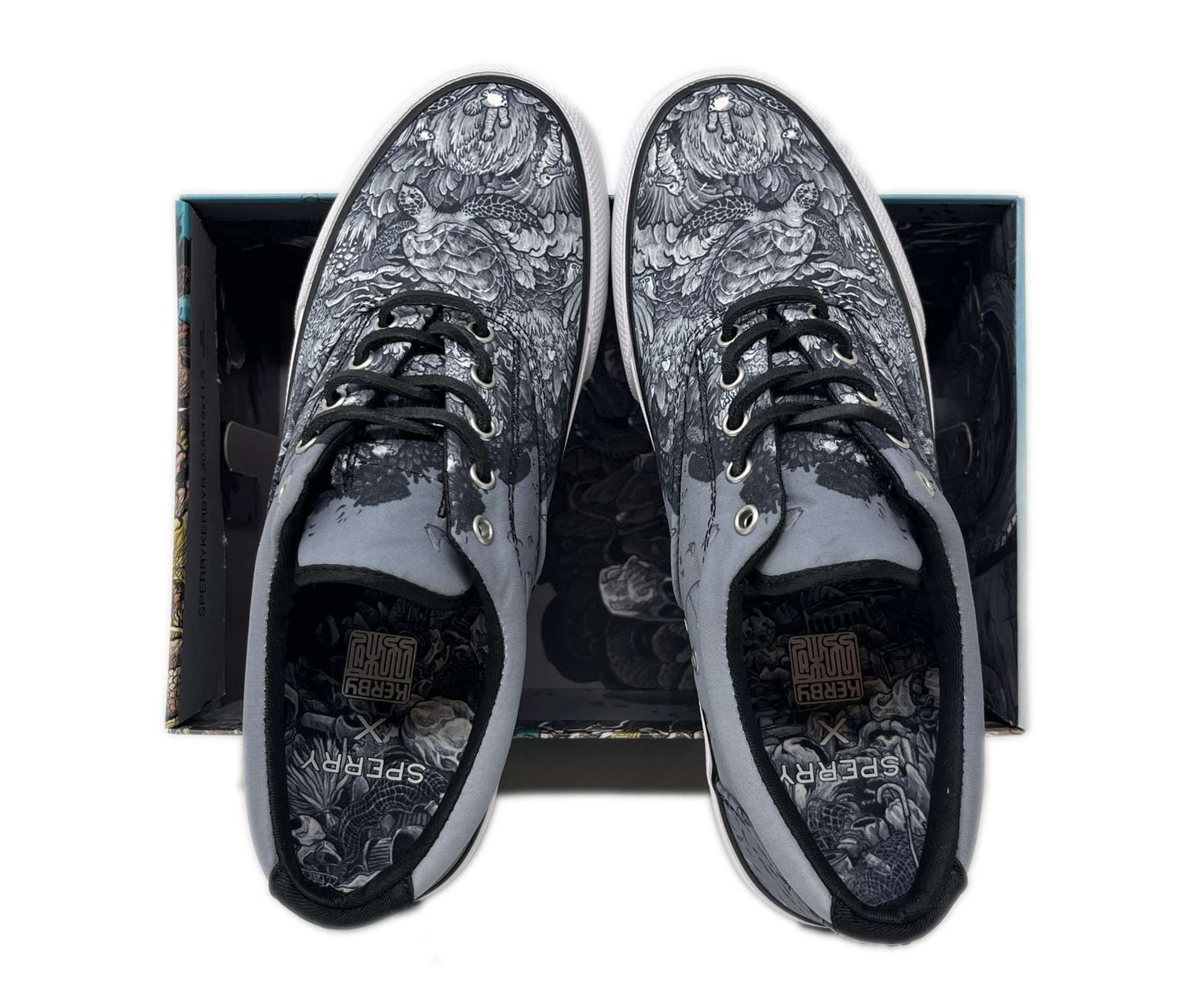 SPERRY MEN'S STRIPER KERBY ROSANES COLLABORATION - BLK - LIMITED EDITION STS24459