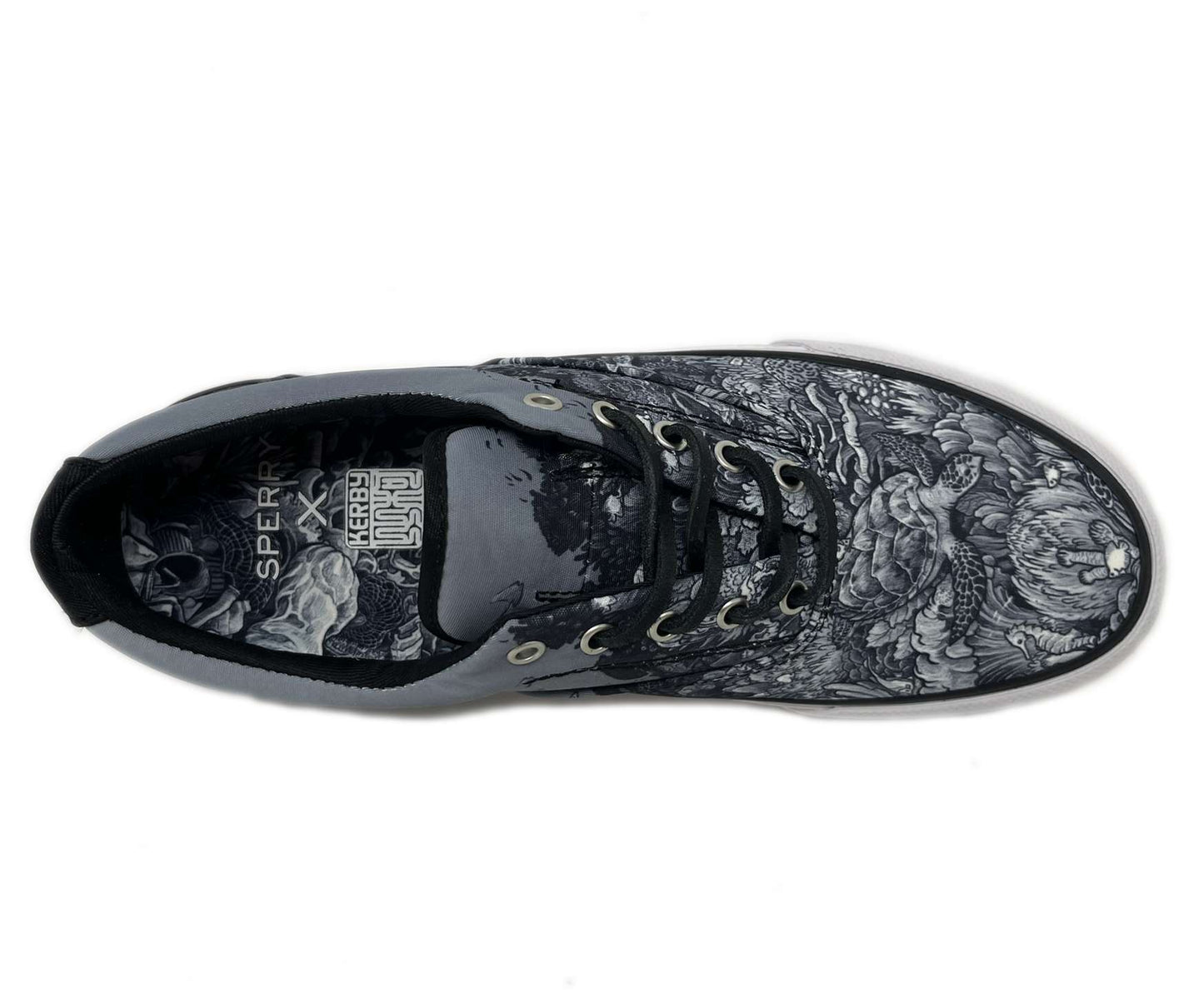 SPERRY MEN'S STRIPER KERBY ROSANES COLLABORATION - BLK - LIMITED EDITION STS24459