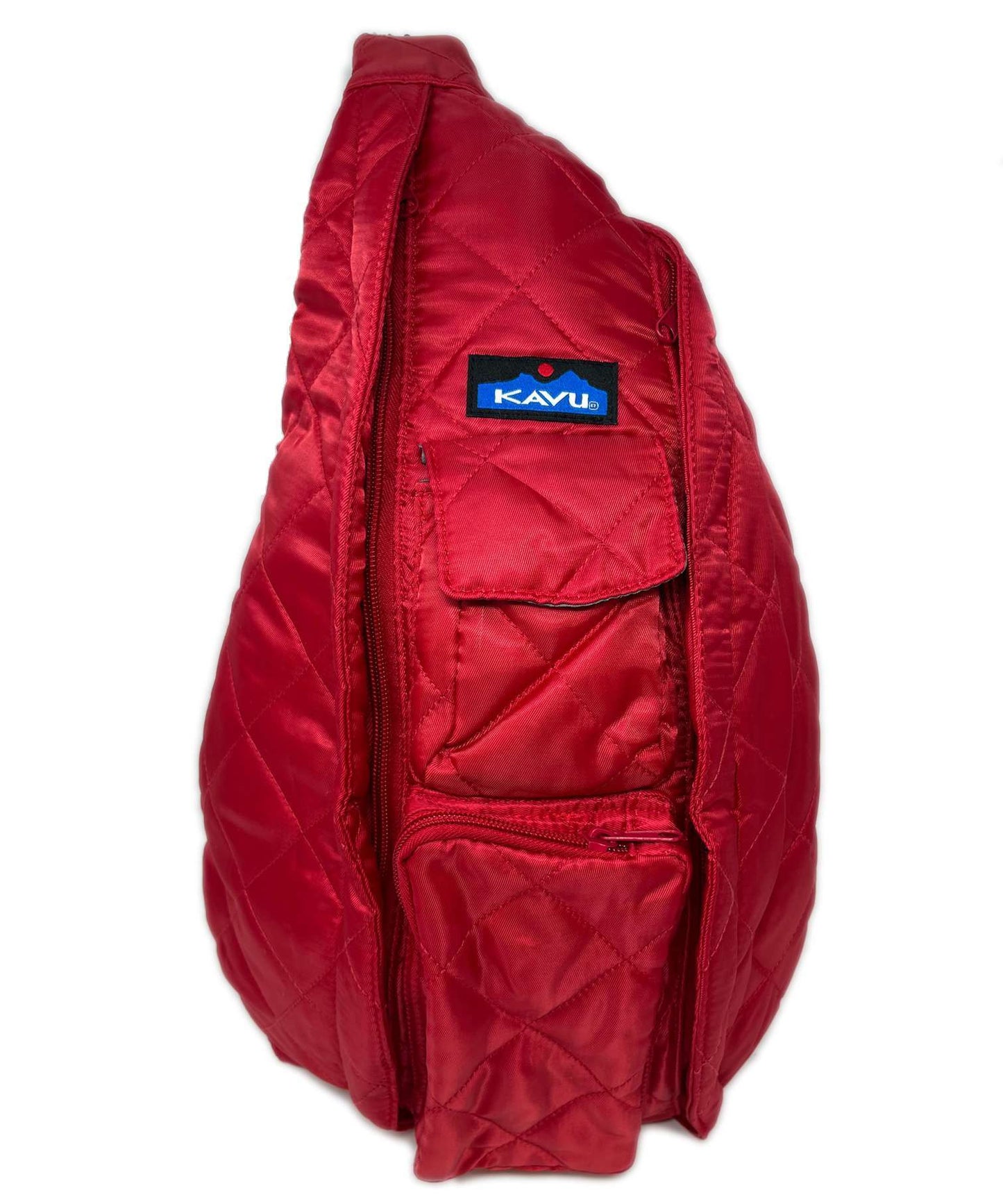 KAVU Women's ROPE PUFF Bag - Scarlet 9217-1785