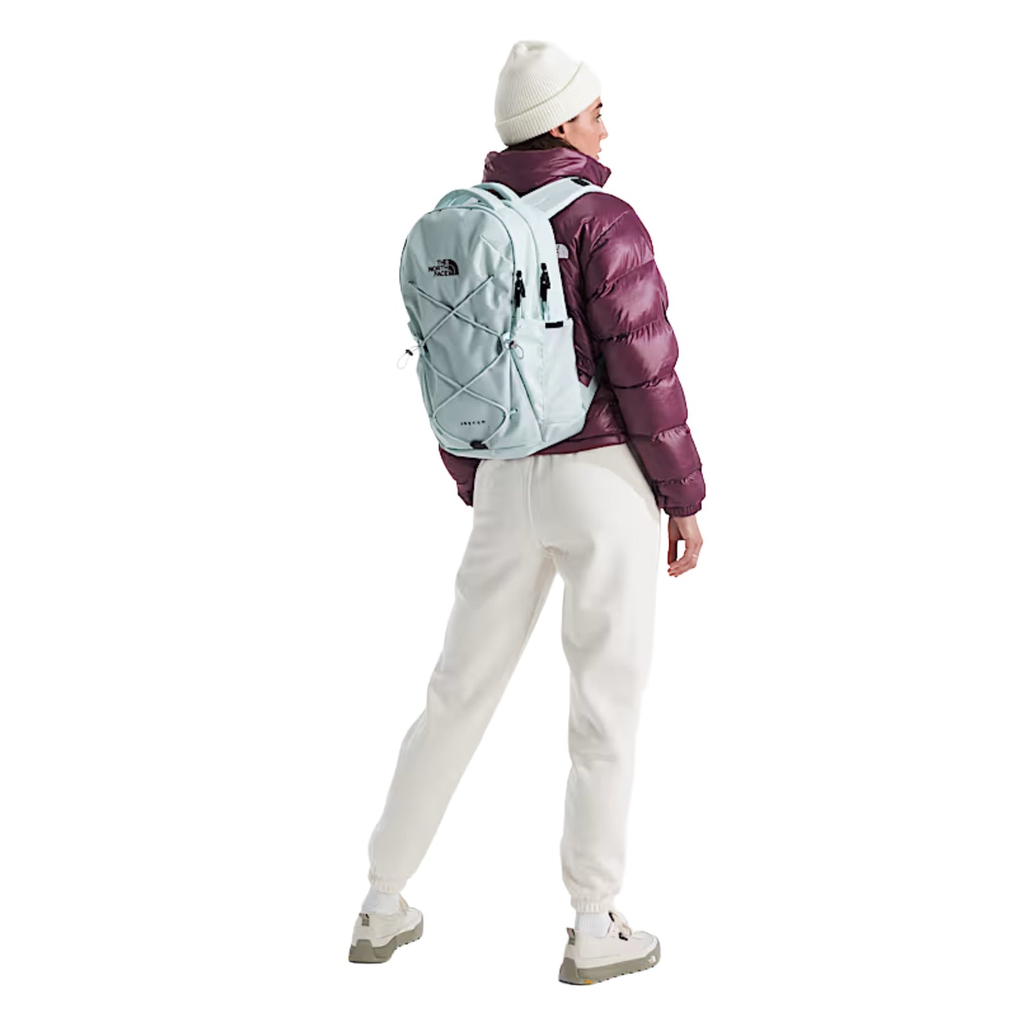 The North Face Women's Jester Backpack- Ice Blue/TNFBLK