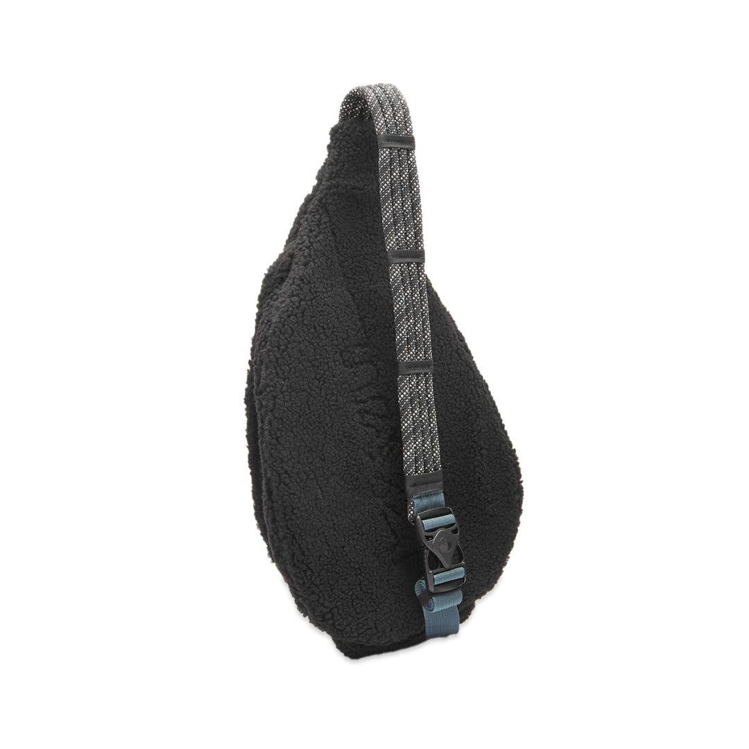Kavu Rope Fleece Sling Bag - Jet Black