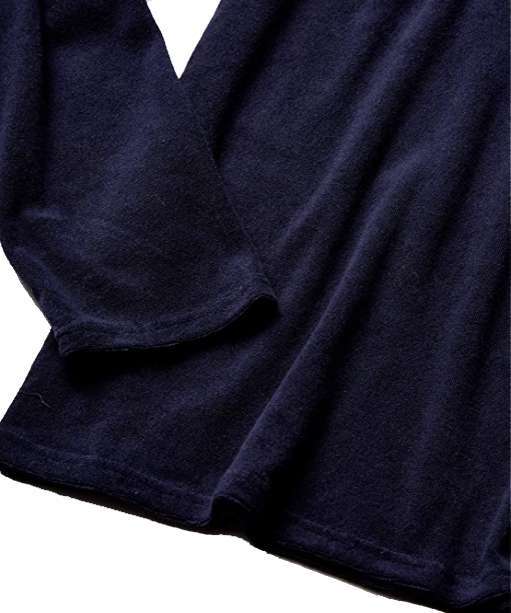 Lacoste Men's Long Sleeve Crewneck Shower Terry Pullover Lounge Sweatshirt (Night Sky Blue)