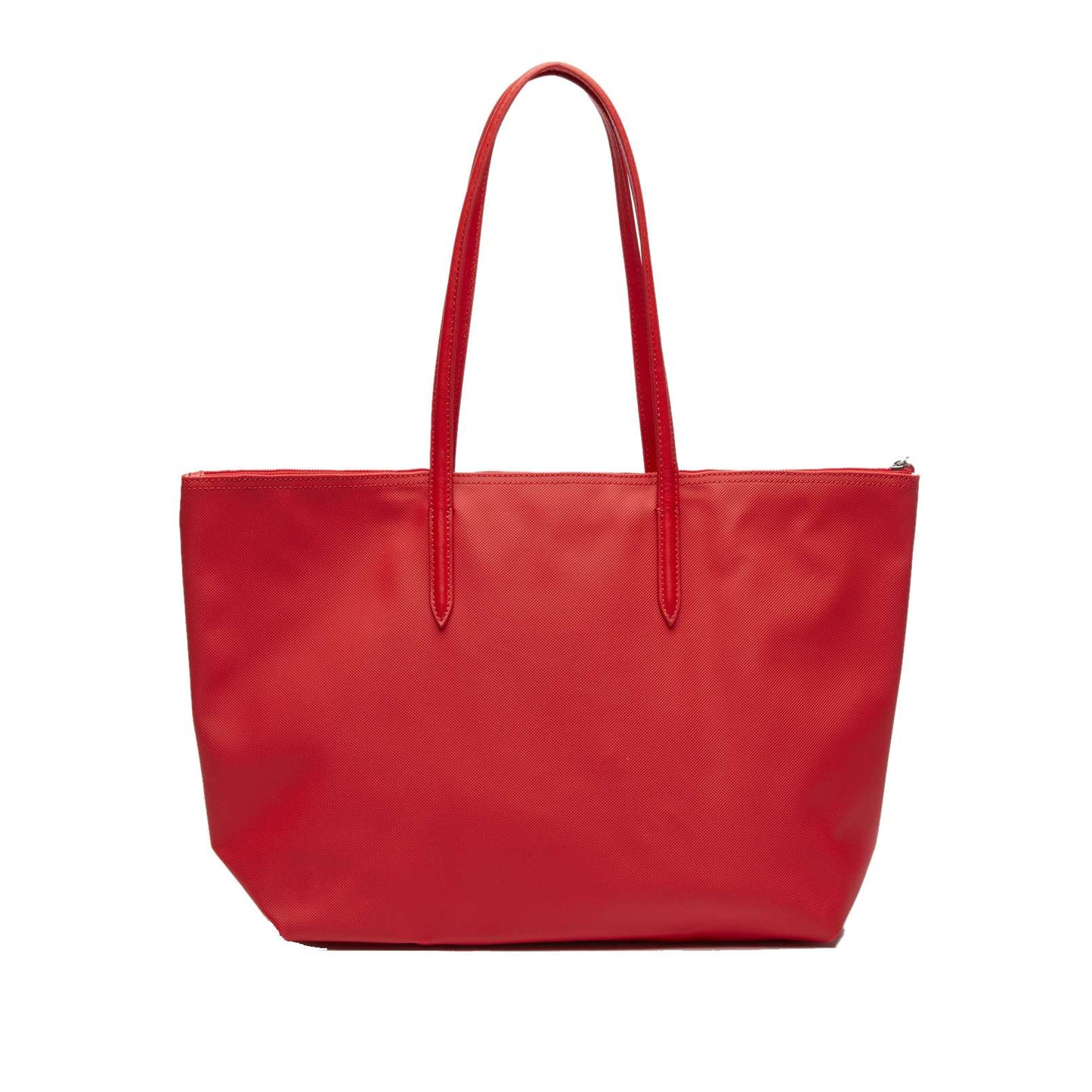 Lacoste Women's L.12.12 Concept Zip Tote Bag (High Risk Red)