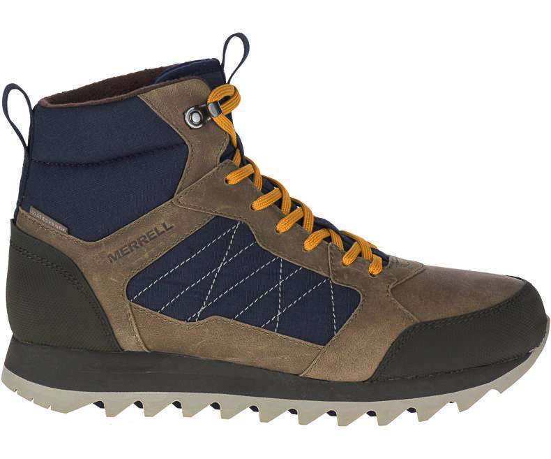 Merrell Men's Alpine Sneaker Mid Polar Waterproof Boots - Brindle J000933