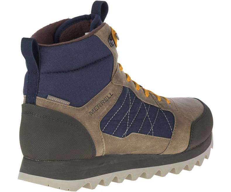 Merrell Men's Alpine Sneaker Mid Polar Waterproof Boots - Brindle J000933