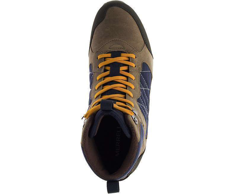 Merrell Men's Alpine Sneaker Mid Polar Waterproof Boots - Brindle J000933