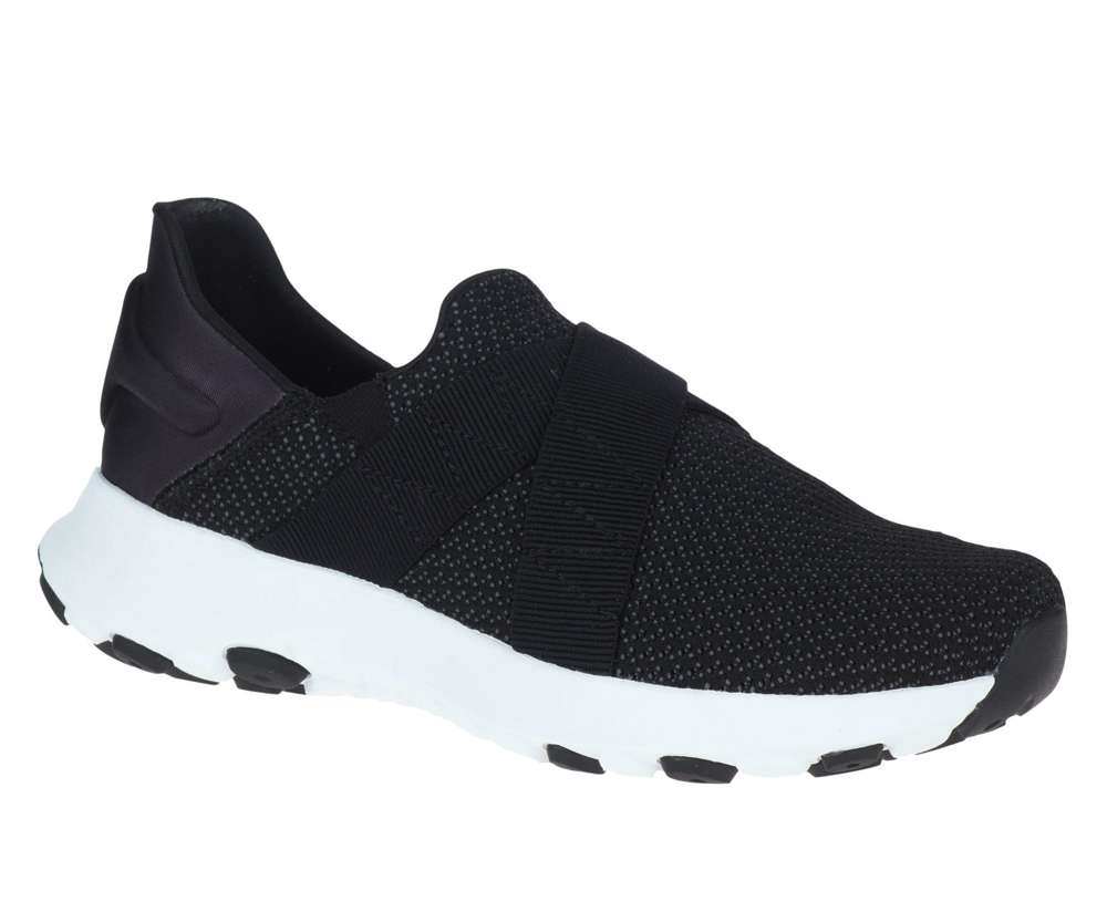 Merrell Women's Cloud Cross Knit Shoes J003548 Black/White