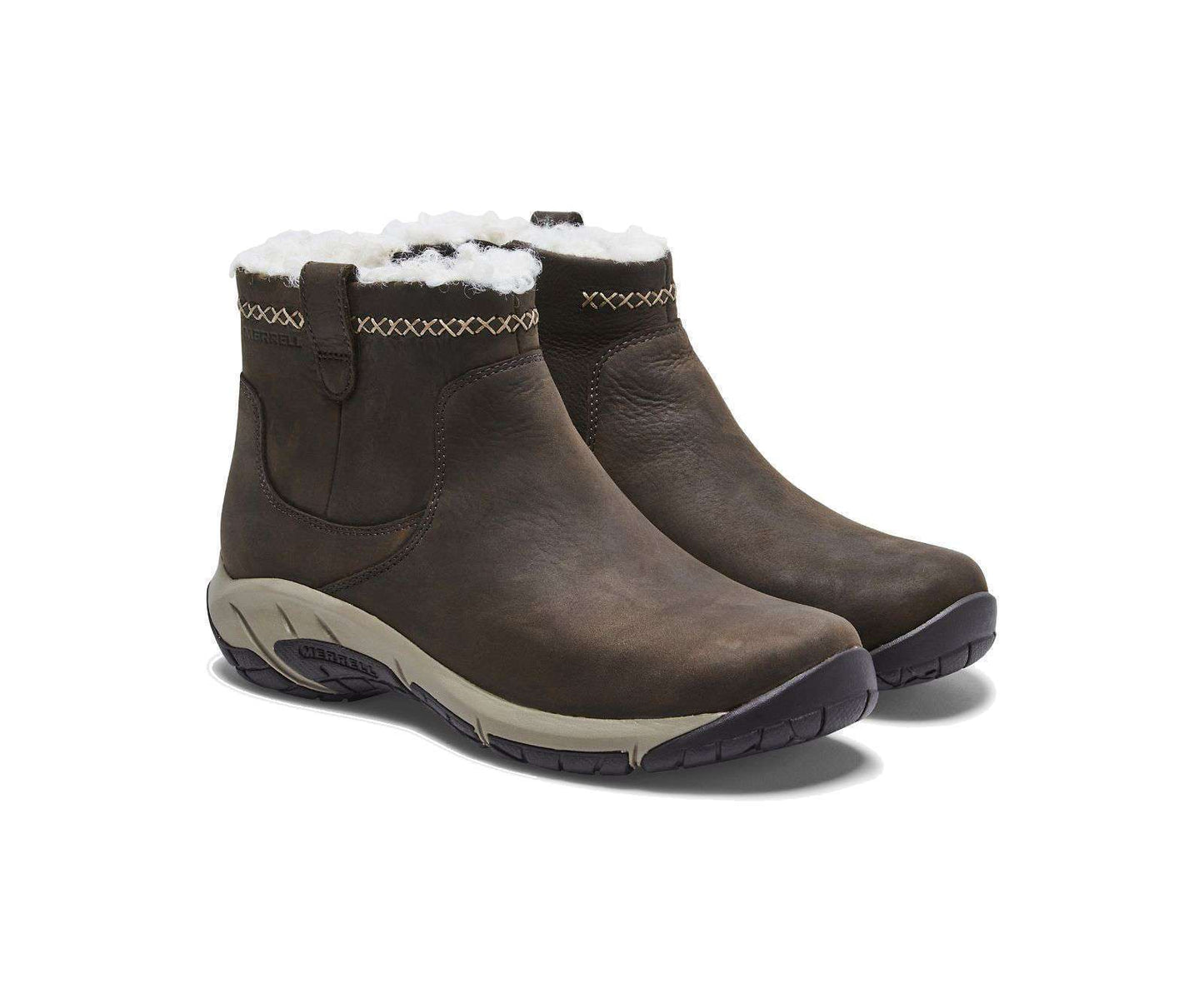 MERRELL Women's Encore 4 Bluff Zip Polar Waterproof Bootie J003828 Espresso