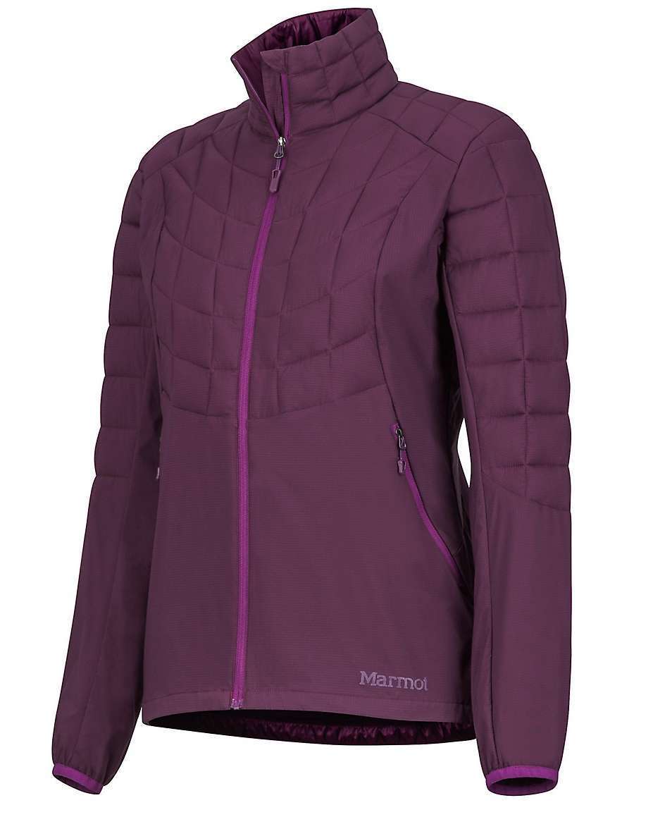 Marmot Women's Featherless Hybrid Jacket #79580 Dark Purple