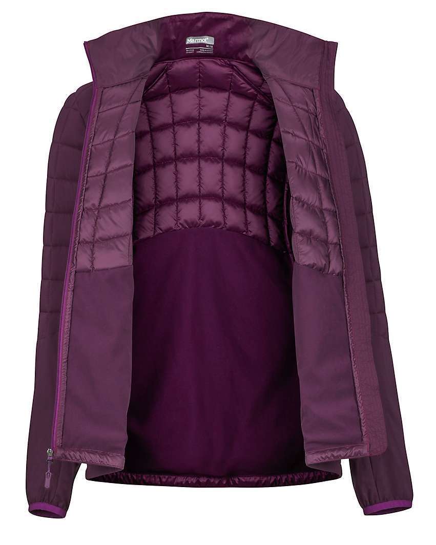 Marmot Women's Featherless Hybrid Jacket #79580 Dark Purple