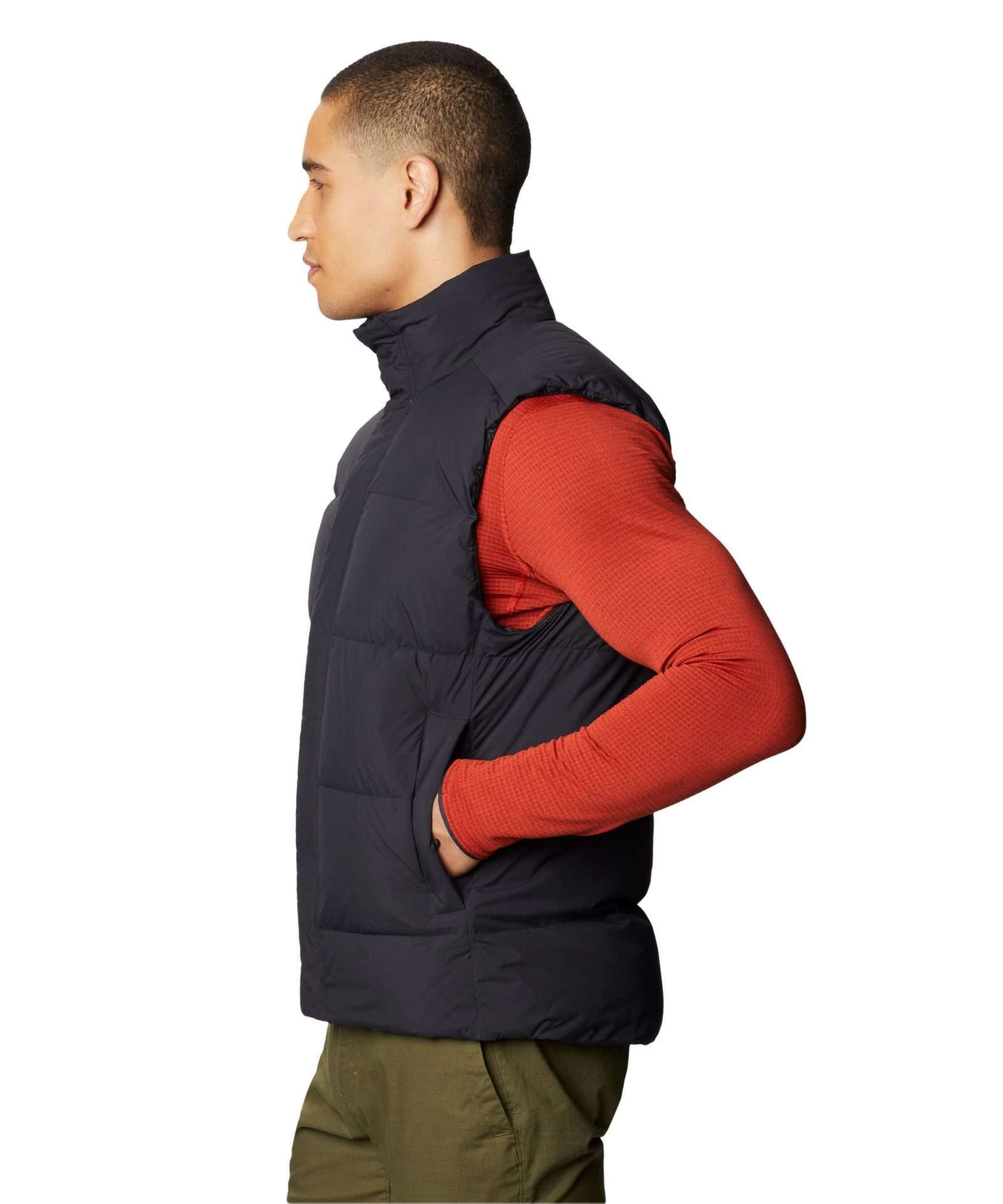 Mountain Hardwear Men's Glacial Storm Vest - Black