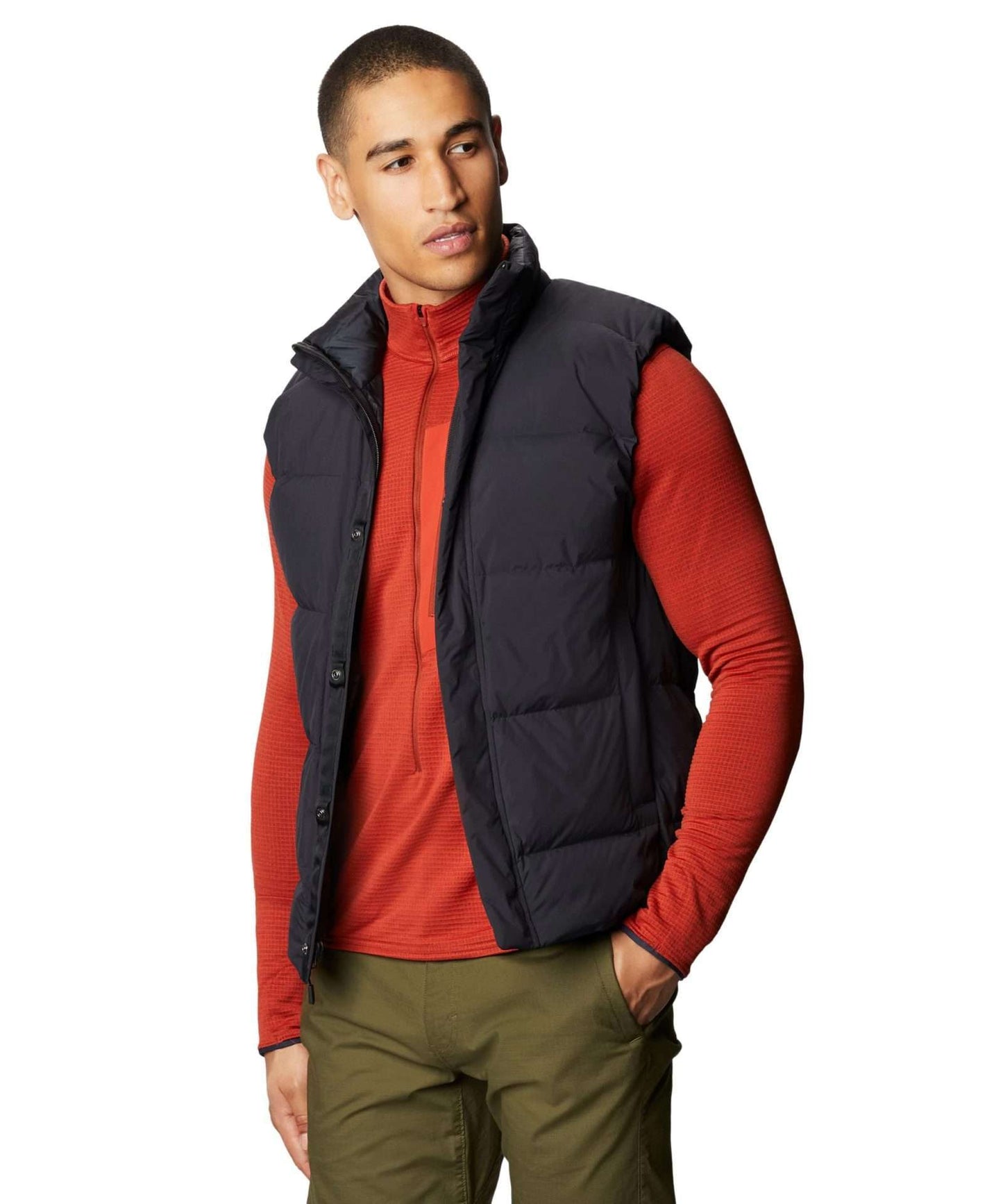 Mountain Hardwear Men's Glacial Storm Vest - Black