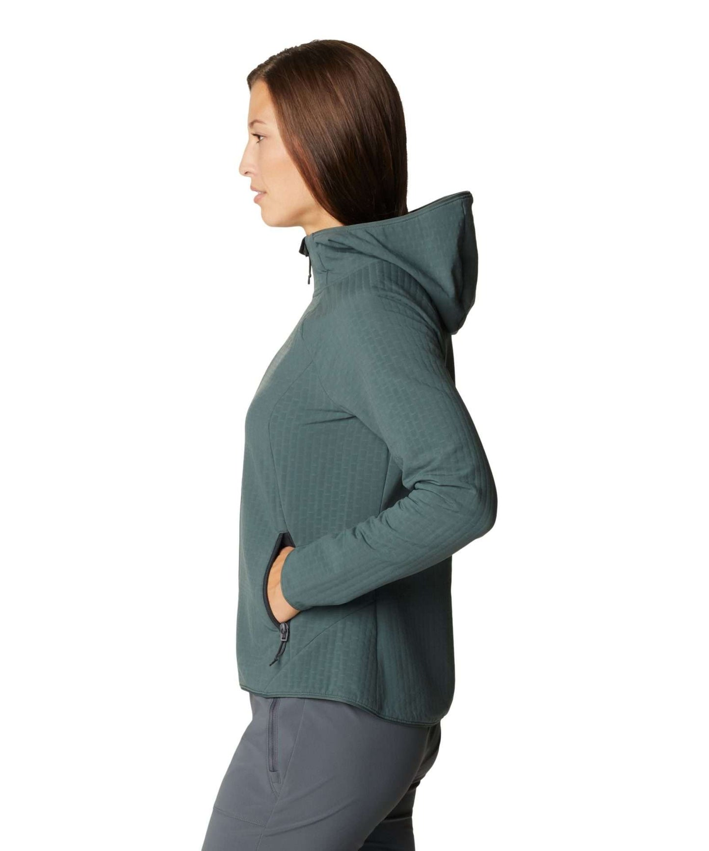 Mountain Hardwear Men's Keele™ Grid Hoody #1940771-352 Black Spruce