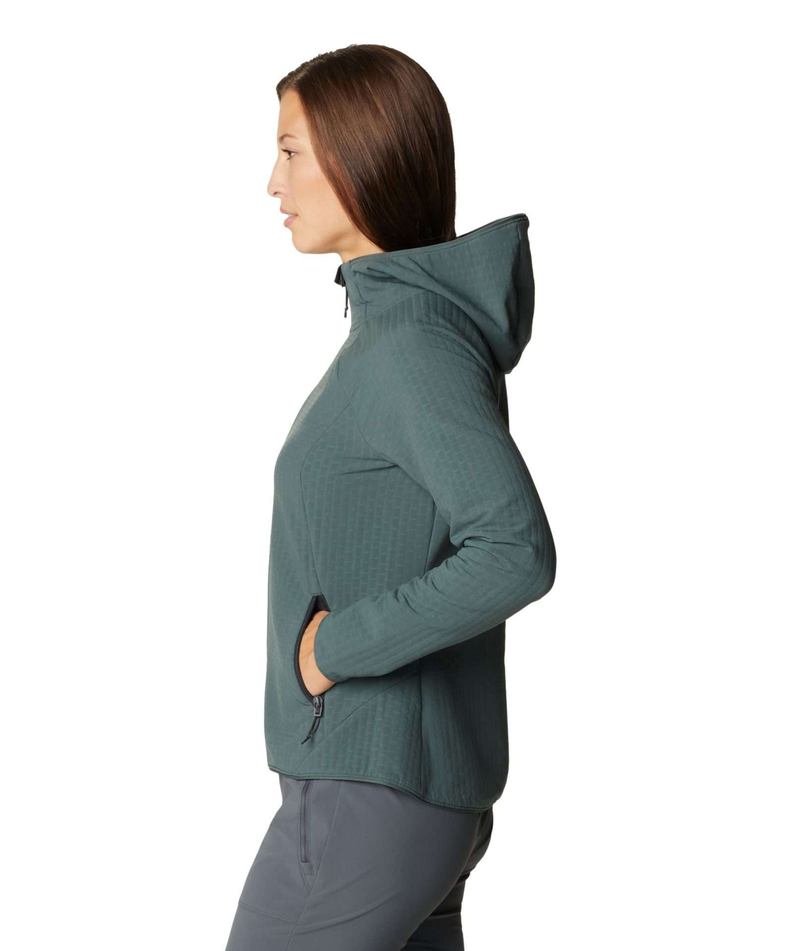 Mountain Hardwear Men's Keele™ Grid Hoody #1940771-352 Black Spruce