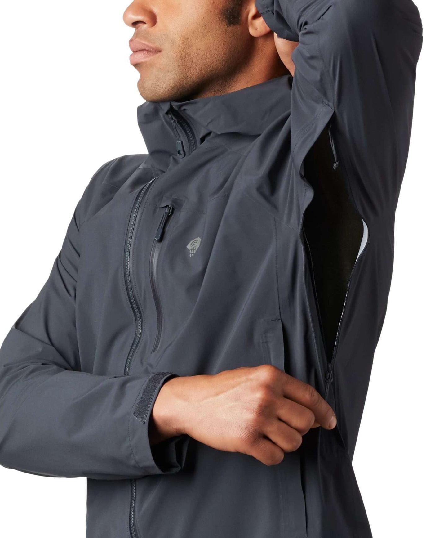 Mountain Hardwear Men's Stretch Ozonic Jacket #1765071-004 Dark Storm
