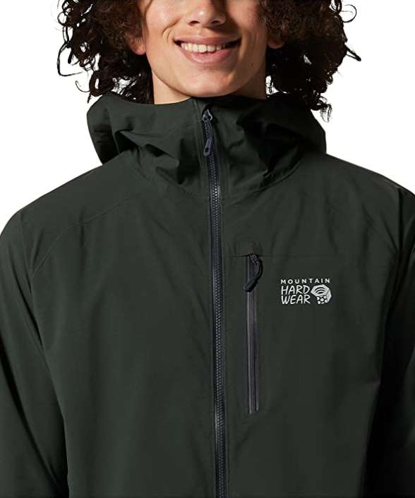 Mountain Hardwear Men's Stretch Ozonic Jacket #1765071-306 Black Sage