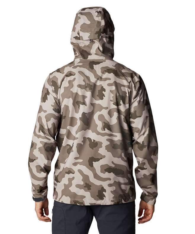 Mountain Hardwear Men's Stretch Ozonic Jacket #1765071-366 Badlands Camo