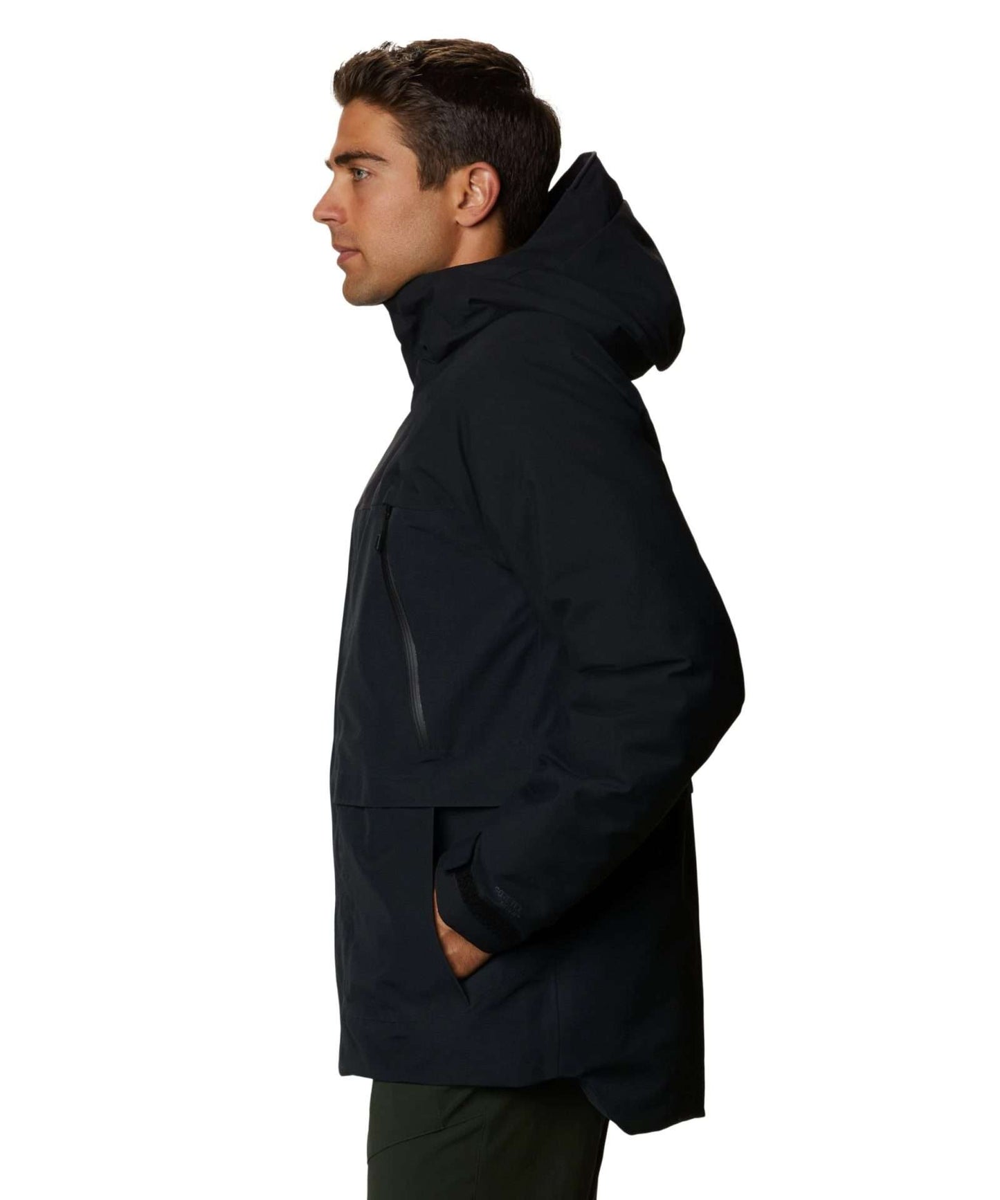 Mountain Hardwear Men's Summit Shadow™ Hooded Down Jacket - Black