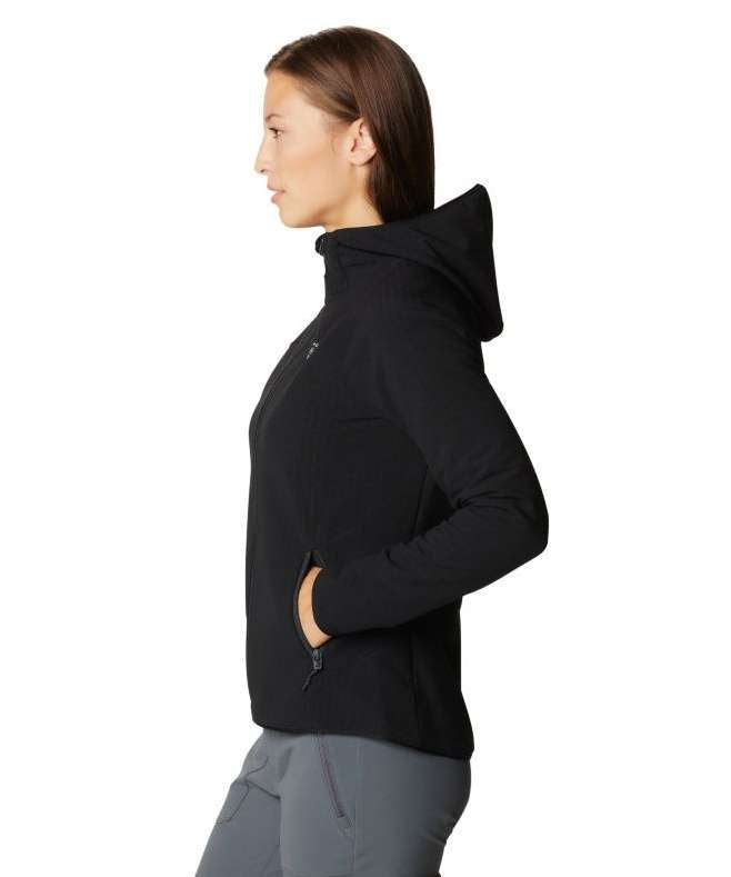 Mountain Hardwear Women's Keele™ Grid Hoody #1940771-010 Black