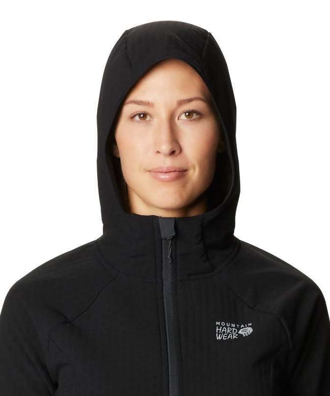 Mountain Hardwear Women's Keele™ Grid Hoodie - Black