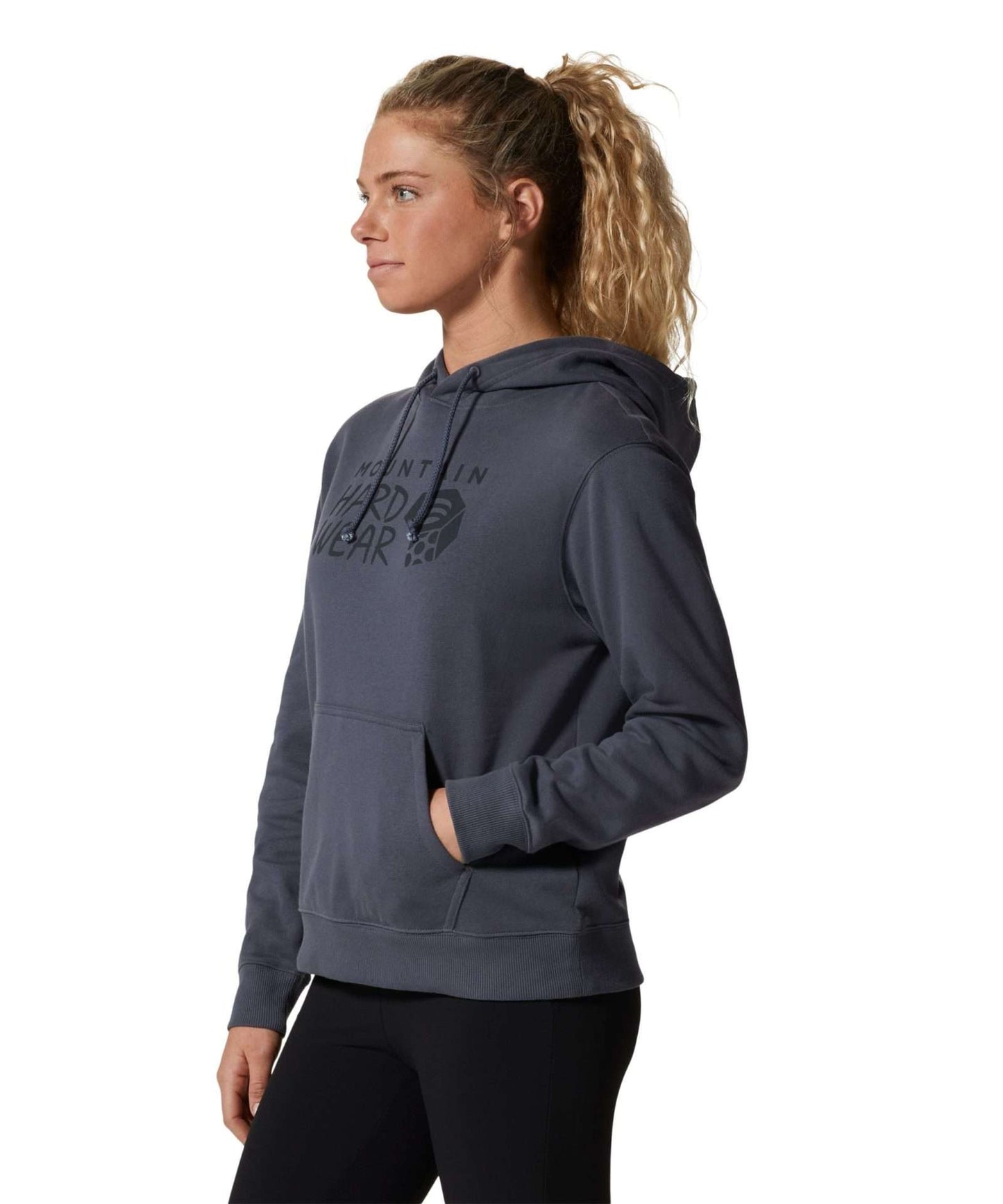Mountain Hardwear Women's MHW Logo™ Hoody #1924831-450 Blue Slate
