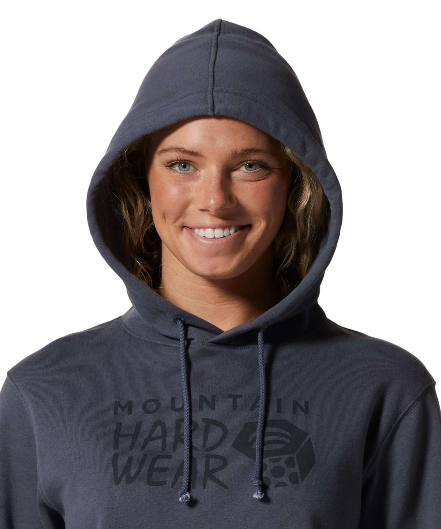 Mountain Hardwear Women's MHW Logo™ Hoody #1924831-450 Blue Slate
