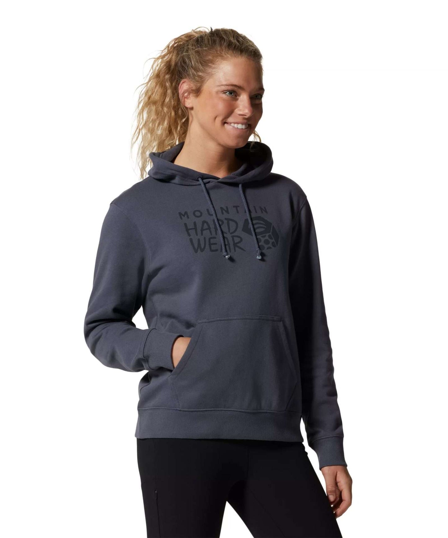 Mountain Hardwear Women's MHW Logo™ Hoody #1924831-450 Blue Slate