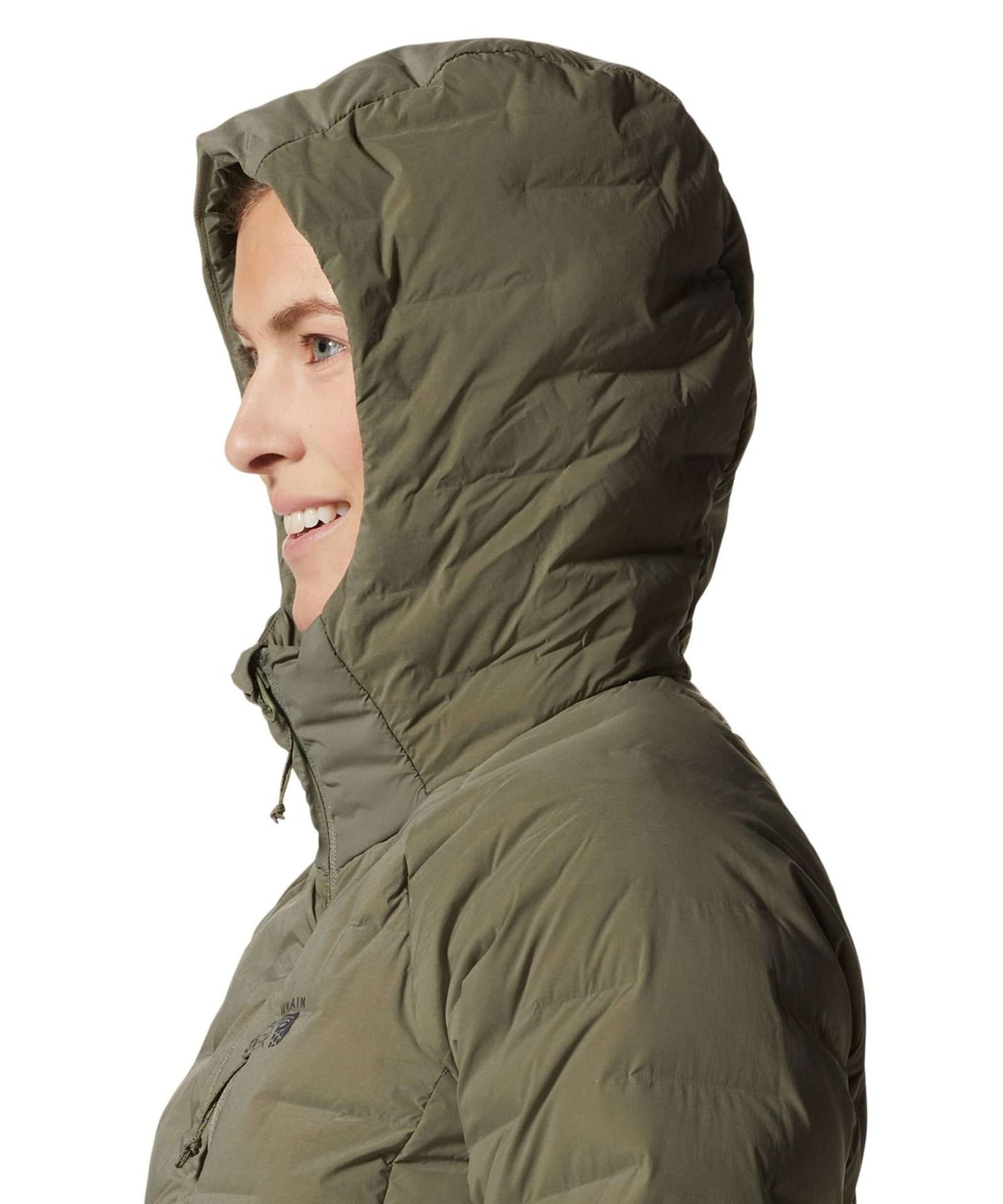 Mountain Hardwear Women's Stretchdown™ Hoody #1943271-397 Stone Green