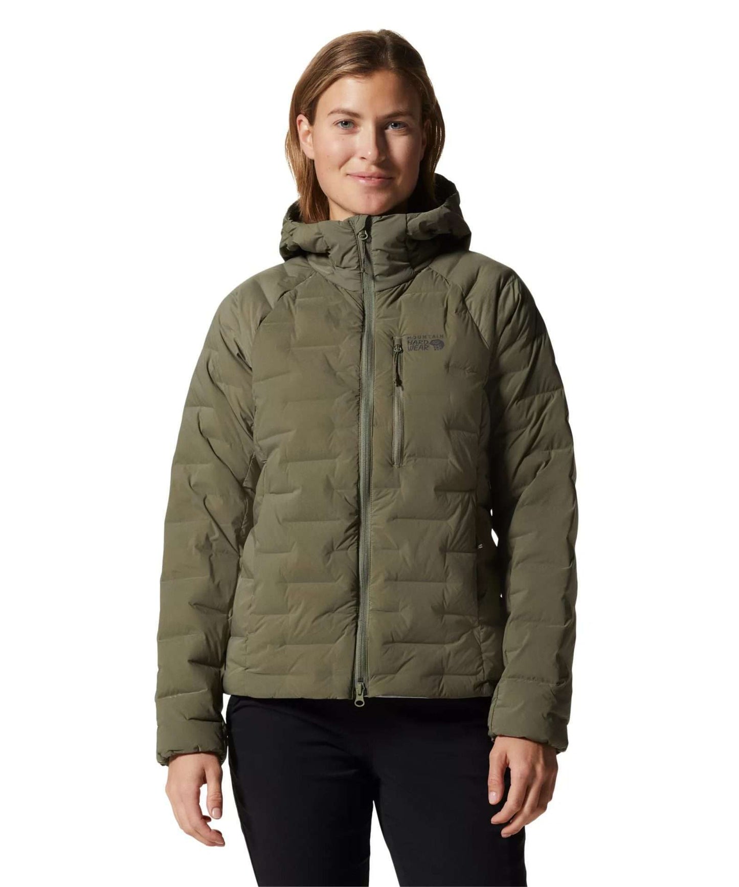 Mountain Hardwear Women's Stretchdown™ Hoody #1943271-442 Caspian